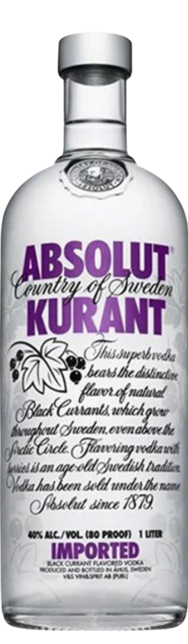 Vodka Absolut Kurant