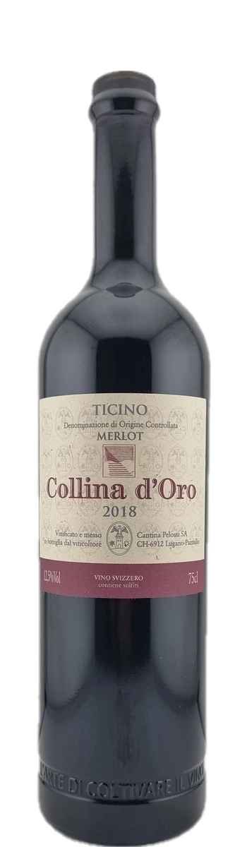 Collina d'Oro - Ticino DOC Merlot - Cantina Pelossi 2018